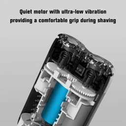 2026 MIJIA Electric Shaver S100 IPX7 Waterproof 7200RPM Dual Floating Head Wet/Dry Shaving Type-C Fast Charge 90min USB Razor