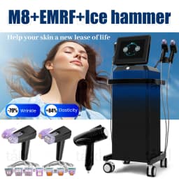 Professional Morpheus 8 RF Microneedling Machine Anti‑Aging Facial Skin Care Beauty Tool With 12 24 40 Nano Pin Cartridge.