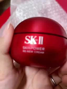 SK-II Skinpower Re-New Cream Anti Face Cream With PITERA Lift Firm Plump Aging Smooth Fine Lines Wrinkles Hydrate Brighten