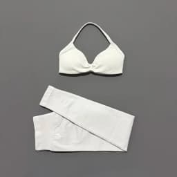 2Pcs HISTELLO Seamless Yoga Sports Set for Women Resistant Backless Bra Pilates Fitness Workout Running Leggings Gym Suit