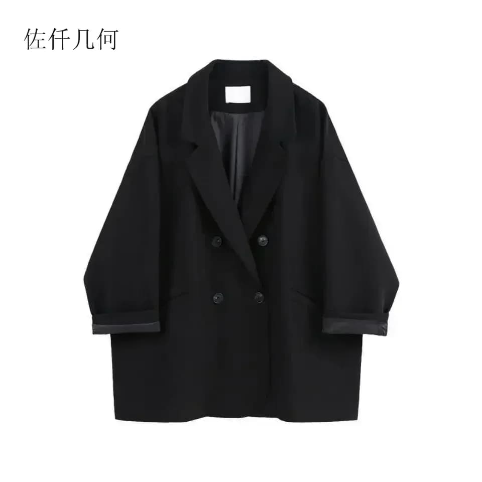 Women Blazer Spring and Autumn 2024 New Fashion Korean Vintage Suit Jacket Female Oversized Blazers