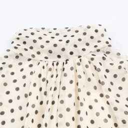 Women Polka Dot Print Blouse Casual High Collar Long Sleeve Lady Top Simple Women's Blouse Female Shirts & Blouses