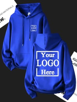Customize Womens Hoodies Street Oversized Pocket Sweatshirts Hip Hop Unisex Tops DIY Your Logo/Graphic Pullovers Woman Clothes