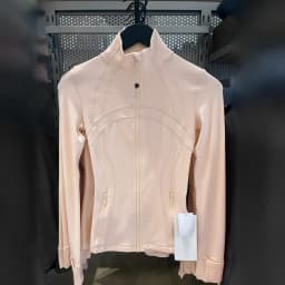 Women's Stand Collar Zipper Jacket, Bare-skin Feel, High Stretch, Moisture Absorption Sweat Releasing, Slim Fit