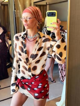 Weird Puss Silk Scarf Strap Patchwork Dress Women Sexy Single-Breasted Full Sleeve Polka Dot Print Hottie Music Festival Bodycon