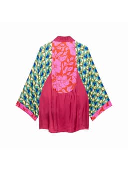 Women Flower Stripe Printed Midi Skirts Two Piece Sets For Women 2026 Summer Chic Tied Blouse Top Suits Woman 2 Piece Outfits
