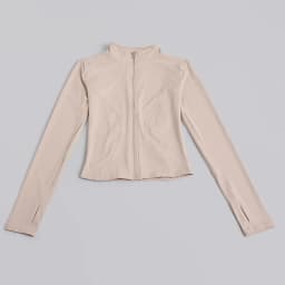 S-3XL Women Full Zip Yoga Jacket Thumb Hole Slim Fit Breathable Athletic Top for Gym Running Workout Training&Daily Casual Wear