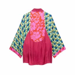 Women Print Skirt Set Summer Patchwork V-neck Long Sleeve Lace-up Looes Tops Mid-waist Stripe Skirts Fashion Casual 2 Piece Sets