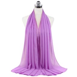 Muslim Chiffon Hijab Scarf Women Long Solid Color Head Wrap For Women Hijabs Scarves Ladies Muslim Veil Jersey Hijabs