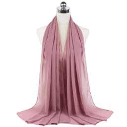 Muslim Chiffon Hijab Scarf Women Long Solid Color Head Wrap For Women Hijabs Scarves Ladies Muslim Veil Jersey Hijabs