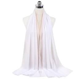 Muslim Chiffon Hijab Scarf Women Long Solid Color Head Wrap For Women Hijabs Scarves Ladies Muslim Veil Jersey Hijabs