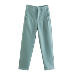 Koekop Office outfits Pencil Trousers Black Pink White Ladies Pants Fashion Office Wear High waist Pants for Women Formal Pants
