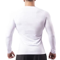 Bat Print Long Sleeve Compression Shirts for Men Gym Workout Running Tees Athletic Quick Dry Tshirts Tops Rash Guard Baselayers