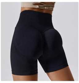 CZGUKE Women's Shorts for Cycling Jogging Fitness Sports Seamless High-Waisted Hip-Lifting Gym Shorts Tight Yoga Clothing