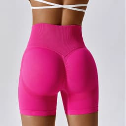 CZGUKE Women's Shorts for Cycling Jogging Fitness Sports Seamless High-Waisted Hip-Lifting Gym Shorts Tight Yoga Clothing