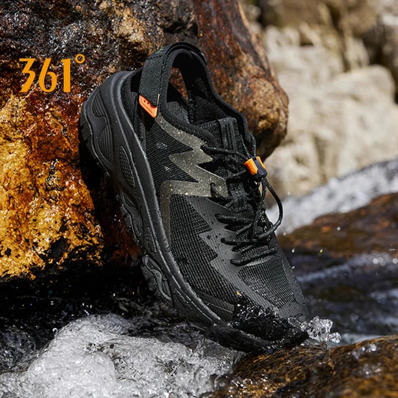 361 Degrees Outdoor Upstream Water Trekking Non-slip Shoes Breathable Beach Wading Shoes Mountain Sneakers For Men 672522255