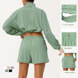 Women Outdoor Running Suit Summer Solid Color Two Pieces Yoga Set Breathable Quick Dry Fitness Sportswear Workout Clothes