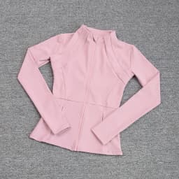 Sports Coat Women's Shirt Yoga Slim Long Sleeve Fast Running Thin Pilates Fitness Suit Top Clothing
