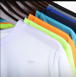 Summer Mens Quick Dry Running Bodybuilding Shirts Sport Gym T Shirt Men Short Sleeve Fitness Tops Oversized T-Shirt Jersey 2025