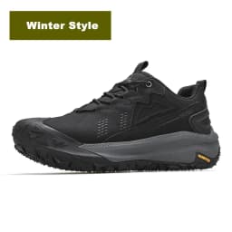 HUMTTO Breathable Trekking Shoes Outdoor Men's Sports Shoes Non-slip Hiking Boots for Men Leather Safety Walking Sneakers Man