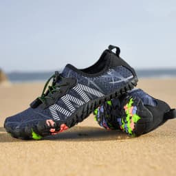 Unisex Aqua Shoes Men Women Outdoor Water Shoes Breathable Beach Quick-Dry Hiking Sneakers Five-Finger Wading Footwear Sports
