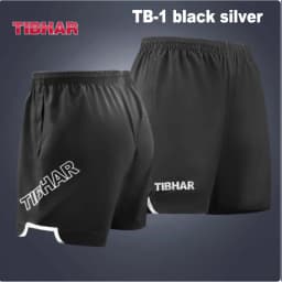 Tibhar Table Tennis Shorts TB-1 TB-3 TB-12 Breathable Sports Ball Pants Table Tennis Wear for Boys and Girls Ping Pong Game