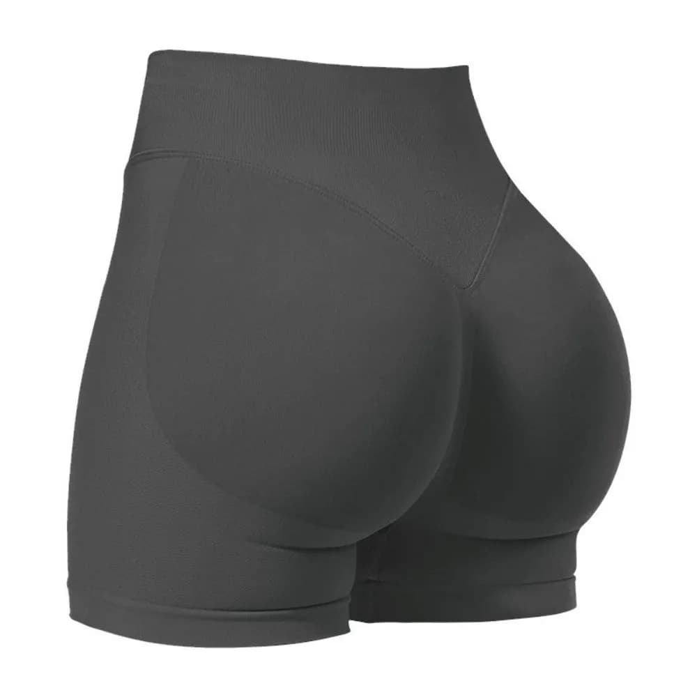 Seamless Leggings Gym Shorts Elastic Tight Fitting Biker Shorts Lifted Buttocks Breathable Fitness Shorts Women's Fitness