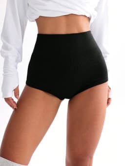 Women's high waisted yoga shorts gym exercise loot dance hot pants exercise hip lifting exercise leggings gym exercise yoga legg