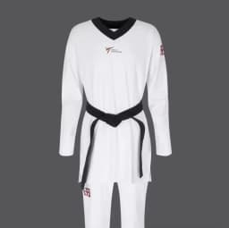 New Regulations Taekwondo Sportswear Fast Dry Tight Fitting Elastic Training Clothing Breathable Comfortable and of Good Quality