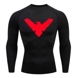 Summer Short Sleeve Compression Shirt Men Sports Top Running T Shirt Quick Dry Gym Workout Clothing Sun Protection Long Sleeve