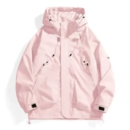 CHRLCK Unisex Waterproof Running Jacket Autumn Windproof Windbreaker Hiking Camping Trekking Outdoor Jackets Men Women Coats