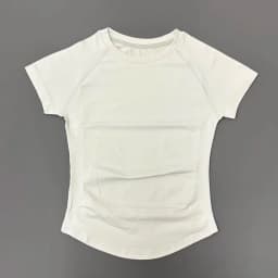 HISTELLO Df Solid Color Sports Short Sleeve Top Women Seamless Yoga Clothing Fitness T Shirts Gym Leotard Workout Sports Vest