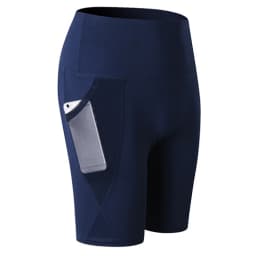 2023 Summer Gym Shorts Women High Waist Compression Quick Dry Yoga Shorts femme Fitness Running Push Up Shorts Pockets Design