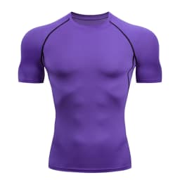 Men's Running Compression Tshirts Quick Dry Soccer Jersey Fitness Tight Sportswear Gym Sport Short Sleeve Shirt Breathable