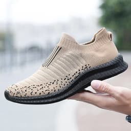 Men Shoes Breathable Men's Sneakers Comfortable Running Shoes Tenis Outdoor Slip On Walking Sneakers Sock Jogging Shoes