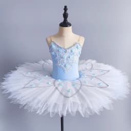 Professional Ballet Tutu Girls Blue Pink Platter Pancake Tutu Ballerina Party Dress Adult Women Child Kids Ballet Dance Costume