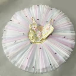 Professional Ballet Tutu Girls Blue Pink Platter Pancake Tutu Ballerina Party Dress Adult Women Child Kids Ballet Dance Costume