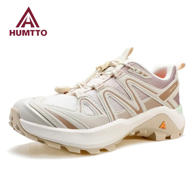 HUMTTO Women Hiking Shoes Outdoor Breathable Women's Sports Shoes Casual Sneakers Anti-slip Designer Trekking Sneaker for Woman