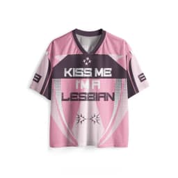 2026 _ New Style _ Fashion _ Subculture _ Fun Jerseys _ Y2K Millennium Girls _ Campus Style _ Sports Style Mesh Fabric