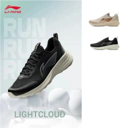LI-NING Men's LIGHTCLOUD Running Jogger Shoes Breathable Comfortable LiNing Leisure Sports Sneakers ARSV037