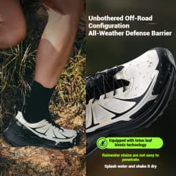 Xtep Chase Mountain Men's Hiking Shoes Summer Anti-slip Wrapping Shock-absorbing Lightweight Outdoor Sneakers 875319170005