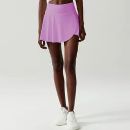Women Summer Tennis Skirt Solid Color High Waist Pocket Running Skirt Breathable Quick Dry Gym Shorts Female Golf Sportswear