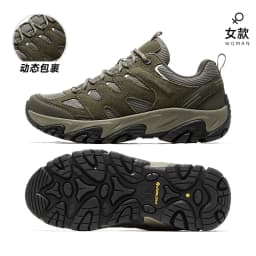 Golden Camel Non-slip Women Hiking Shoes Breathable Outdoor Anti Slip Splashproof Climbing Men Sneaker Tourism Mountain Shoes