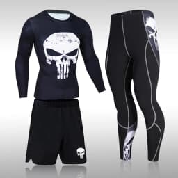 Men's Compression Sportswear Suits Gym Tights Training Clothes Workout Jogging Sports Set Running Rashguard Tracksuit For Men