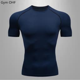 Jerseys Men Gym Fitness Sports Mma Exercise Training Man T-shirt Work Out Compression Rashguard Jiu Jitsu T Shirt Men Shirts