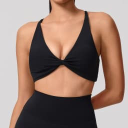 Summer Sexy Gym Top Women Crease Sports Bra Running Back Cross Yoga Bra Breathable Sports Underwear Women Fitness Workout Top