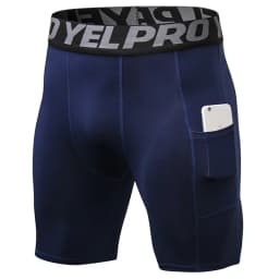 2024 Men Compression Short Running Tights Men's Quick Dry Gym Fitness Sport Leggings Running Shorts Male Underwear Sport Shorts