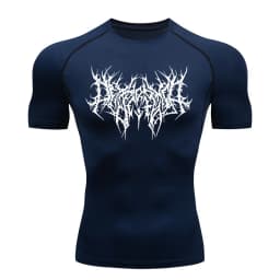 Men's T-shirt Men Running Sport T Shirt Men Compression Fitness Tops Tee Quick DryTight Training Gym Sport Running Shirts Jersey