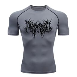 Men's T-shirt Men Running Sport T Shirt Men Compression Fitness Tops Tee Quick DryTight Training Gym Sport Running Shirts Jersey