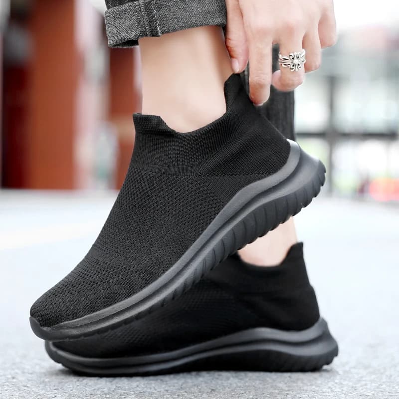 Unisex Men Women Casual Shoes Soft Sole Slip-On Men Sneakers Women Running Shoes Men Lightweight Loafers Walking Male Footwear